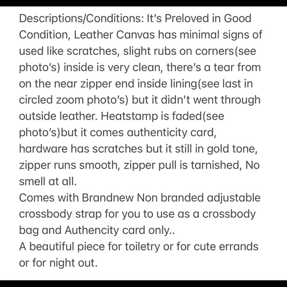 Lambskin Vanity Cosmetic Case Black #2 - Picture 15 of 15